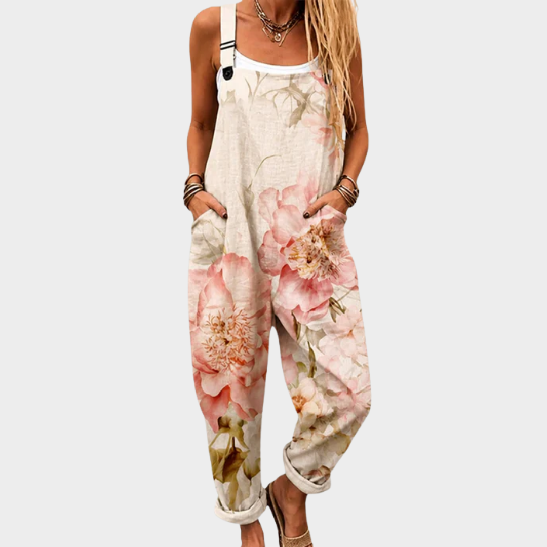 HUIA | COMFORTABLE PATTERNED OVERALLS
