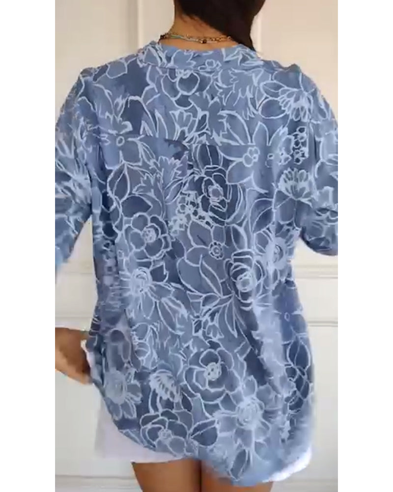 Sade | Elegant Bloom Blouse