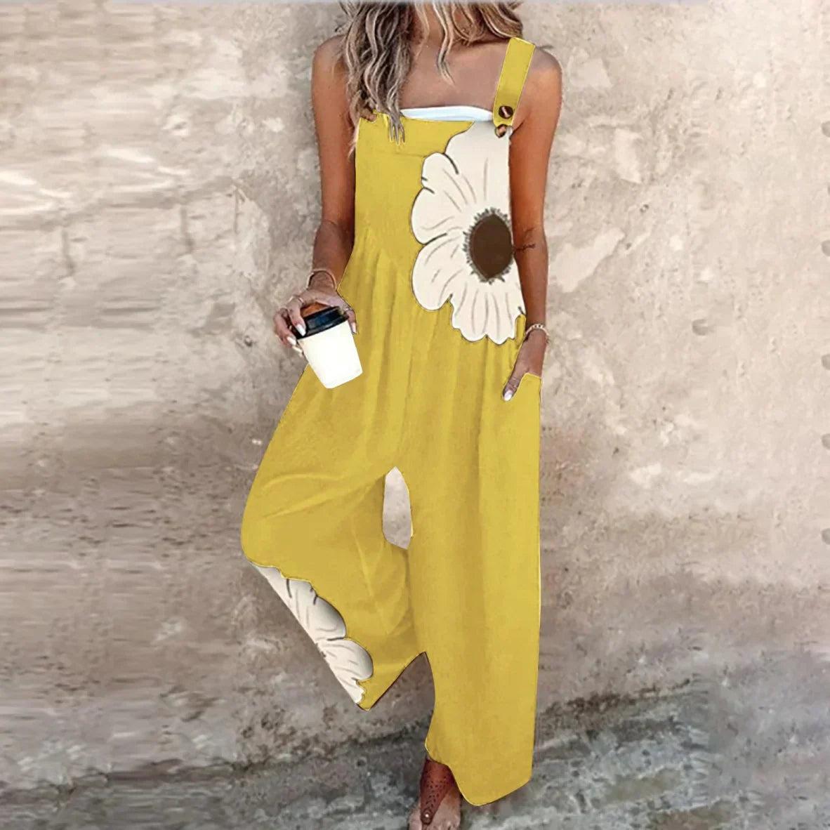 Ariana | Comfortable Printed Overalls