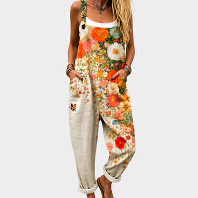 AARIA | SUNLIT GARDEN OVERALLS