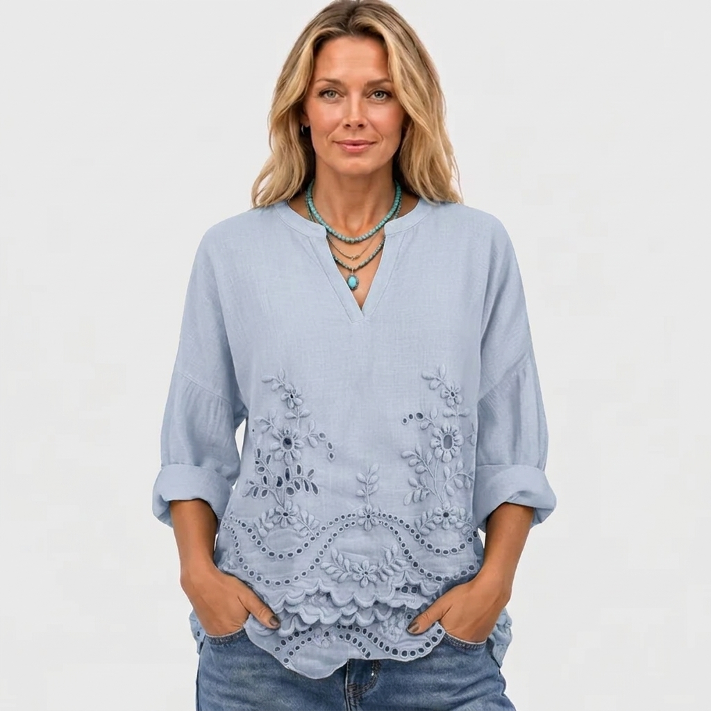 Viva™ | Chic Printed Blouse