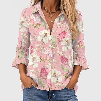Frances™ | Elegant Bloom Blouse
