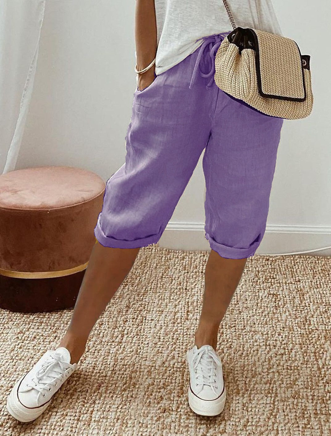 Daisy | Easy Capri Pants