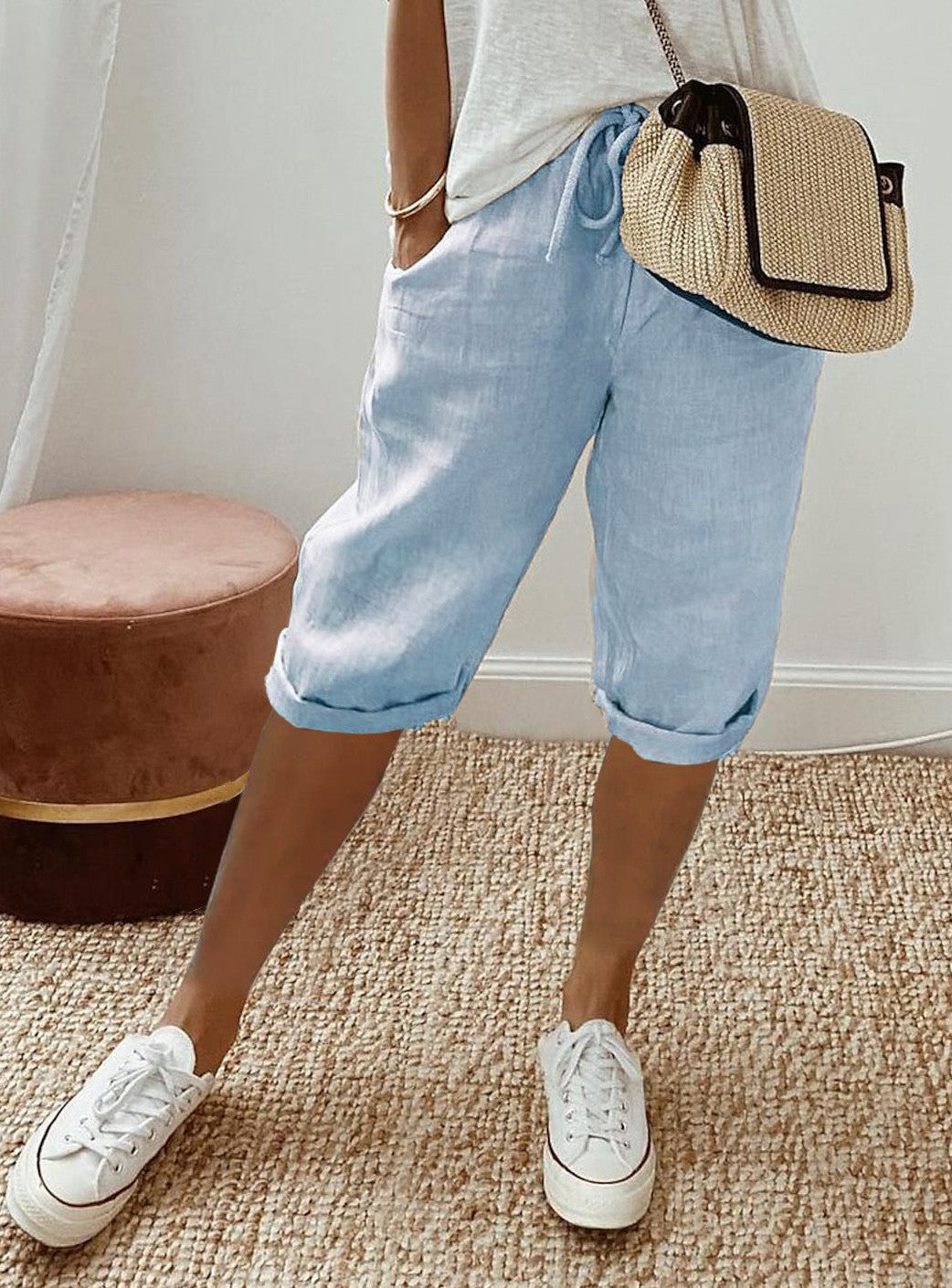 Daisy | Easy Capri Pants