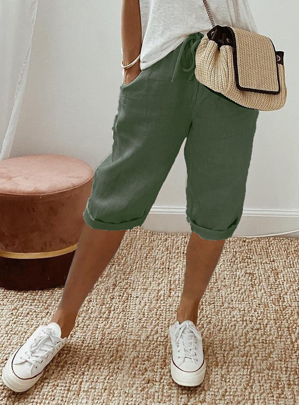 Daisy | Easy Capri Pants