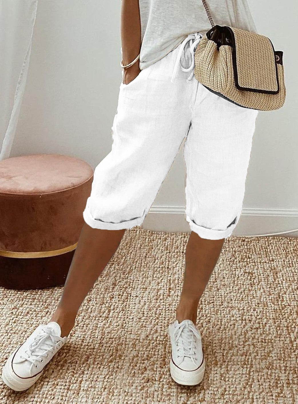 Daisy | Easy Capri Pants
