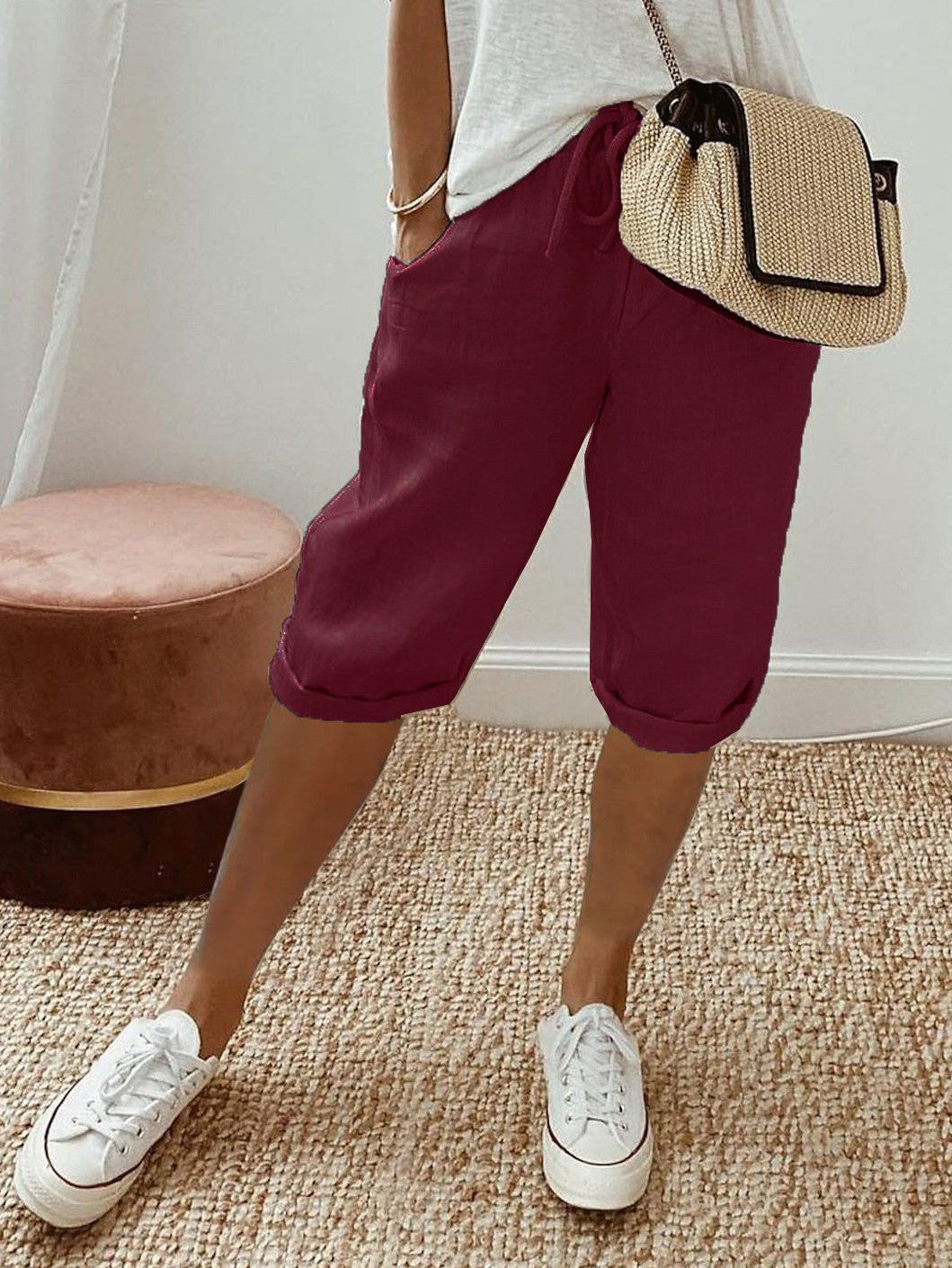Daisy | Easy Capri Pants
