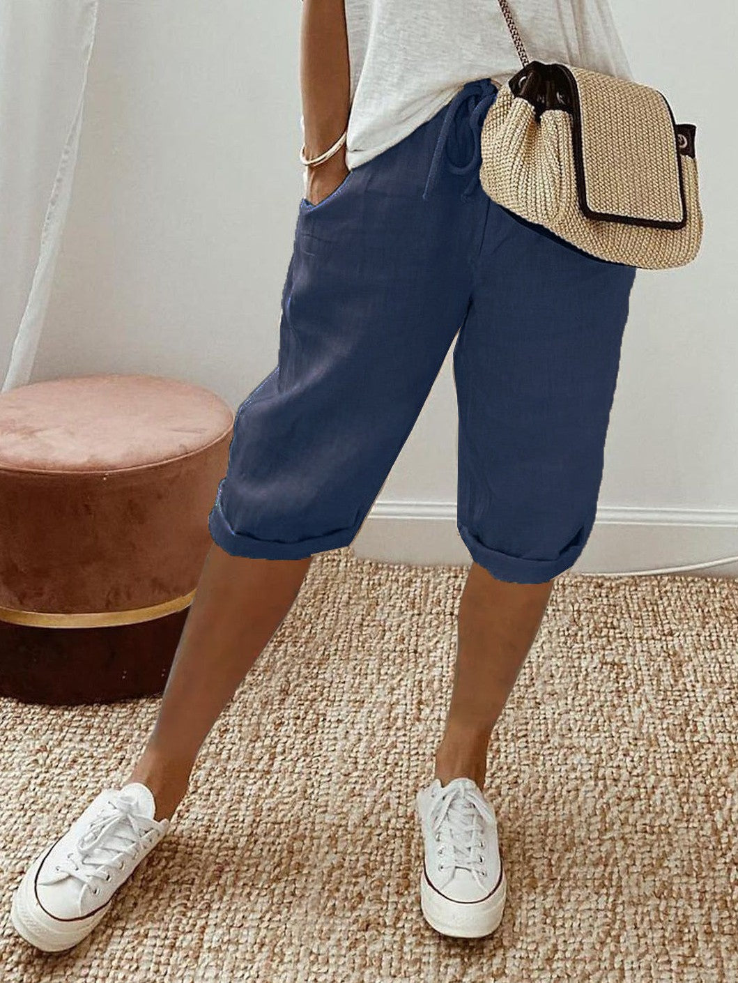 Daisy | Easy Capri Pants