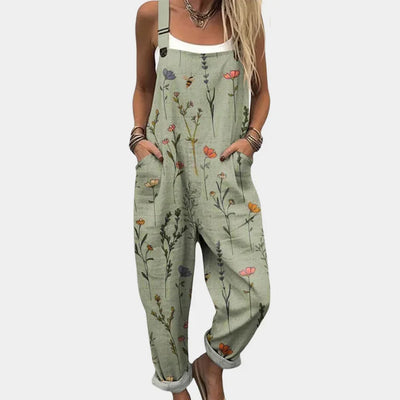 ARIA | BLOOM HAVEN STRAPPY JUMPSUIT