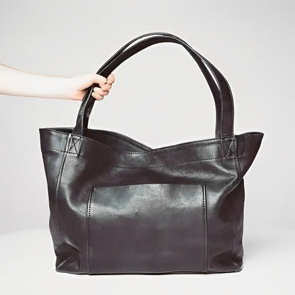 Zaira™ Vintage Leather Bag - Timeless Structured Everyday Style