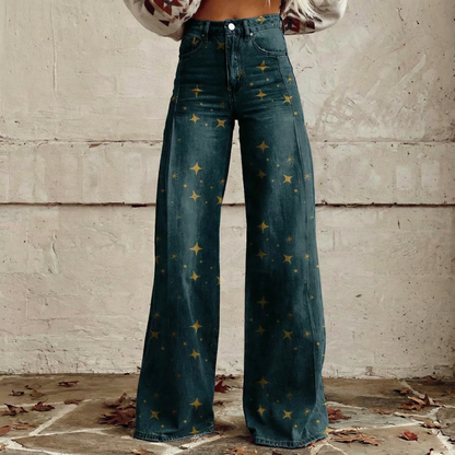 Boho Wide-Leg Trousers