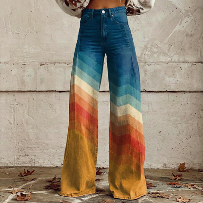 Boho Wide-Leg Trousers