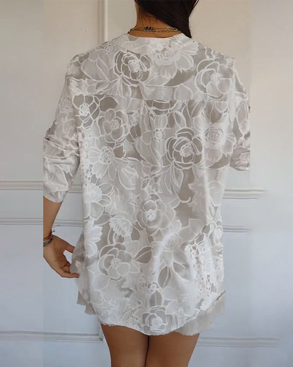 Sade | Elegant Bloom Blouse