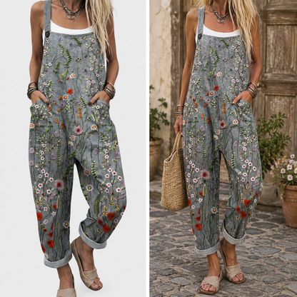 TIARE | FLORAL MEADOW JUMPSUIT