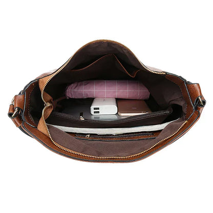 Romy™ Leather Shoulder Bag - Minimalist Everyday Luxe Style