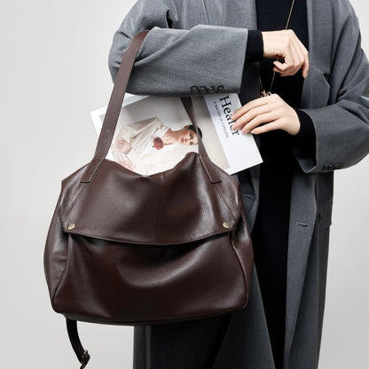 Burley™ Retro Leather Tote Bag - Vintage Everyday Carry Style