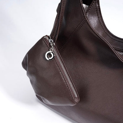 Nivara™ Genuine Leather Shoulder Bag - Minimalist Everyday Luxe Style
