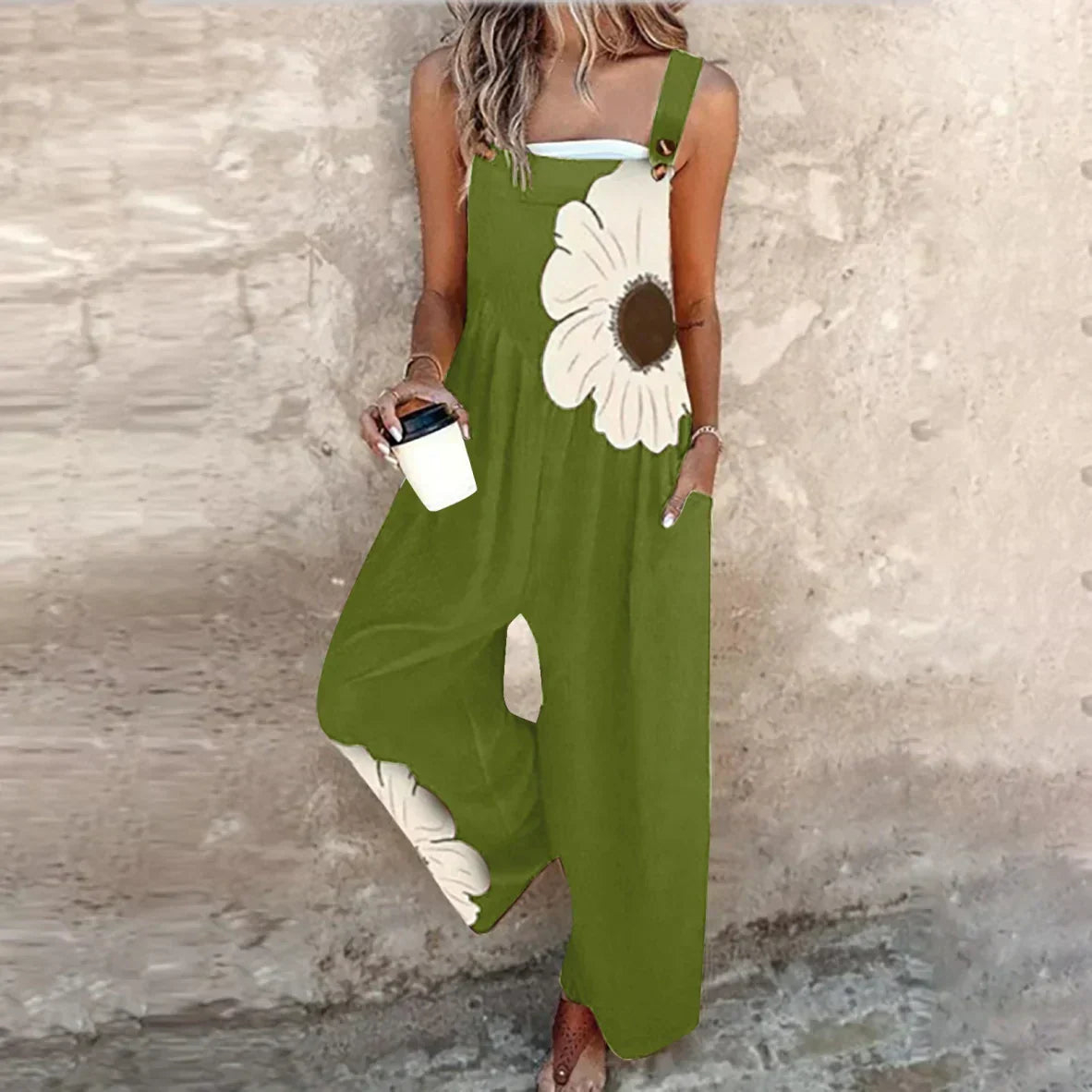Ariana | Comfortable Printed Overalls