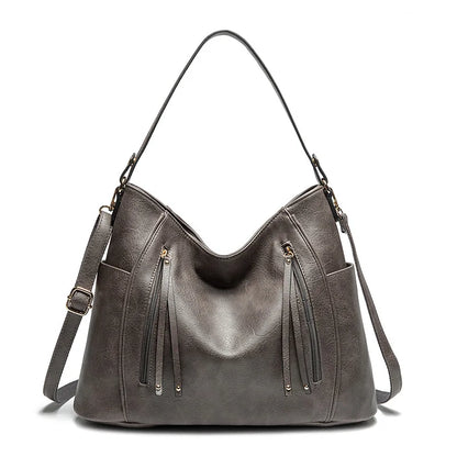 Bente™ Elegant Leather Bag - Minimalist Everyday Luxe Style