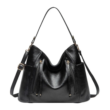 Bente™ Elegant Leather Bag - Minimalist Everyday Luxe Style