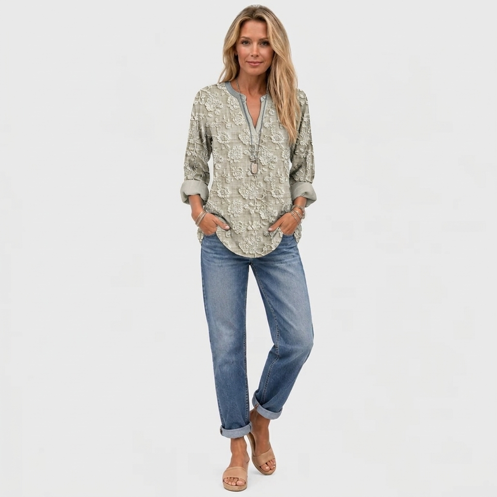 Cleo™ | Effortless Relaxed Blouse