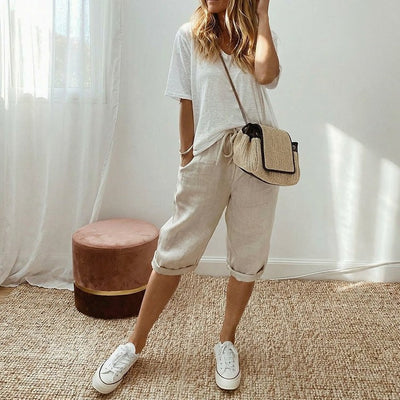 Daisy | Easy Capri Pants
