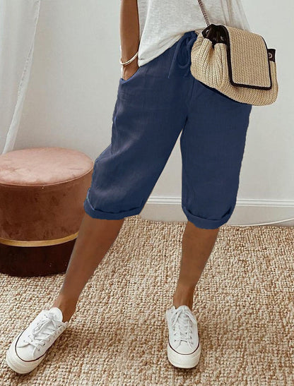 Daisy | Easy Capri Pants