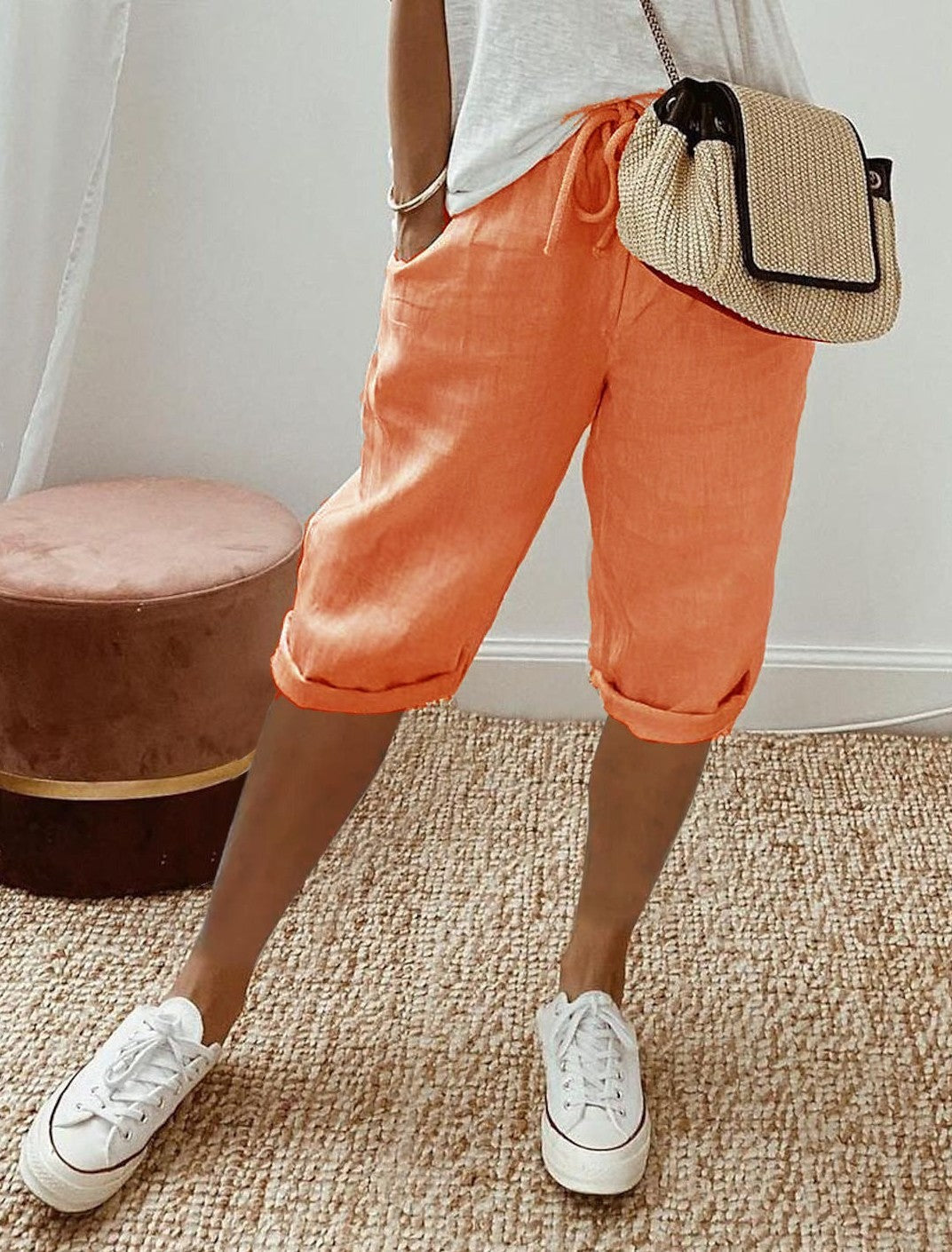 Daisy | Easy Capri Pants