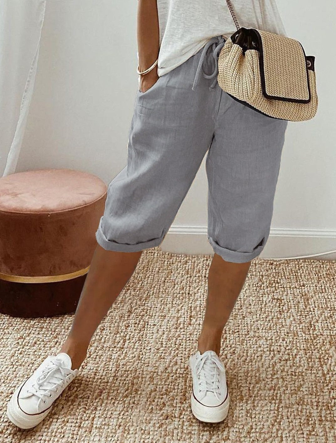 Daisy | Easy Capri Pants