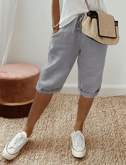 Daisy | Easy Capri Pants