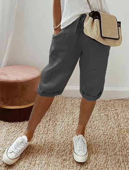 Daisy | Easy Capri Pants
