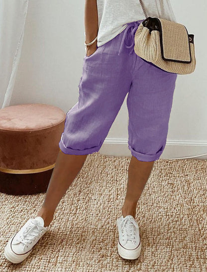 Daisy | Easy Capri Pants