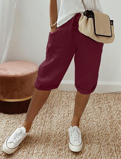Daisy | Easy Capri Pants