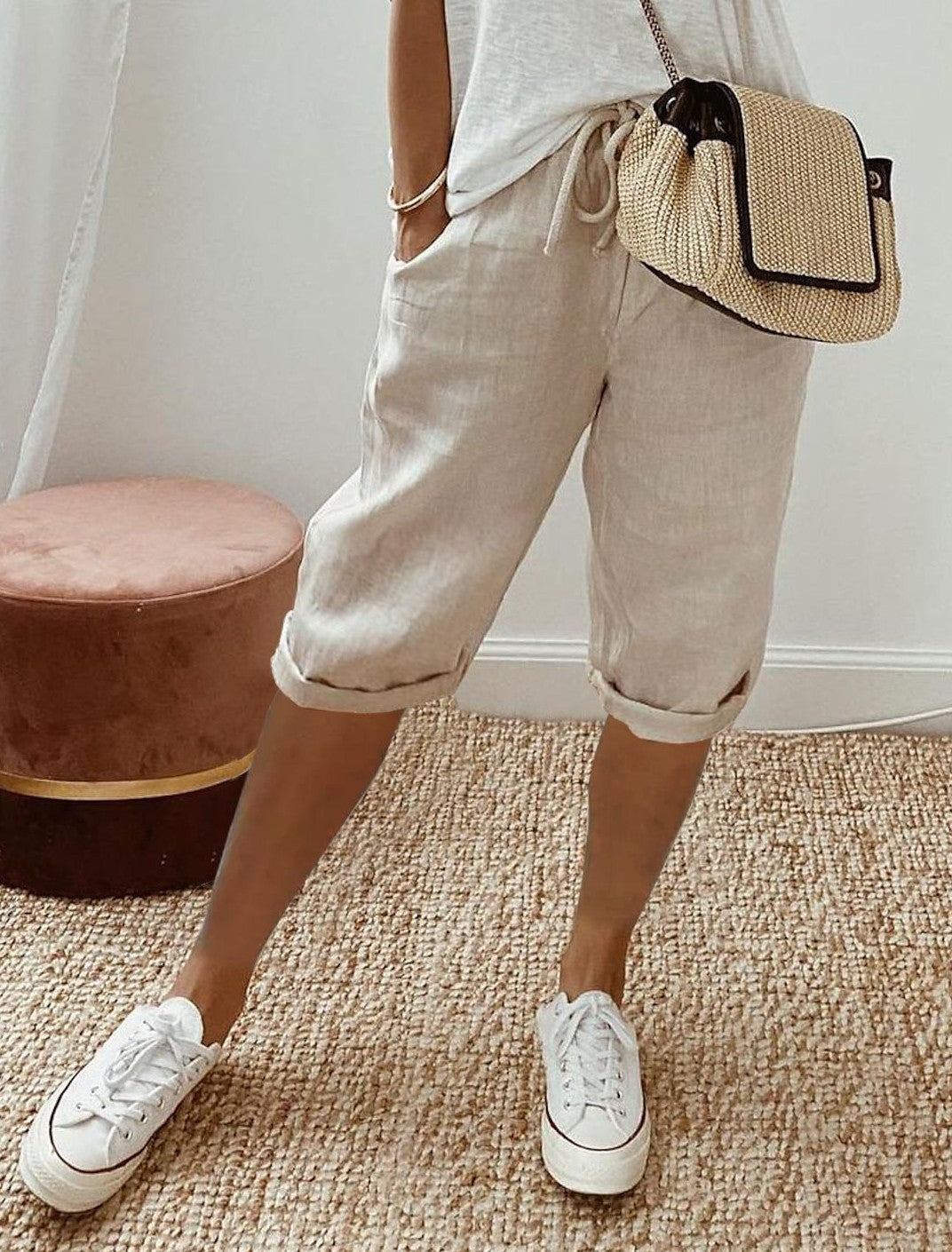 Daisy | Easy Capri Pants