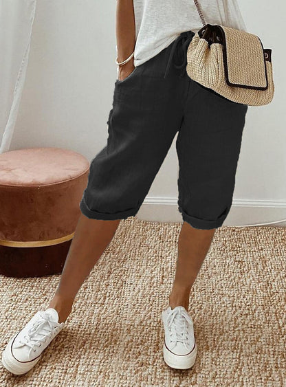 Daisy | Easy Capri Pants