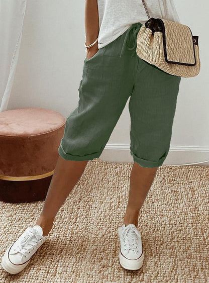 Daisy | Easy Capri Pants