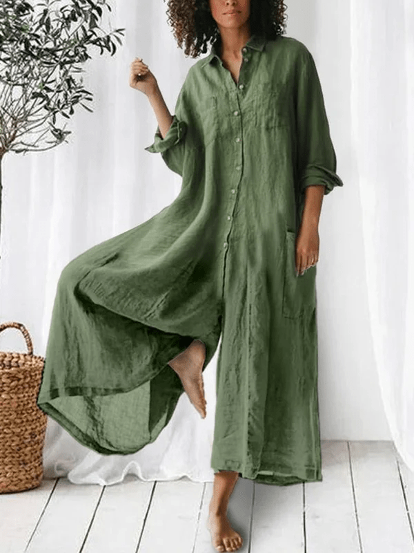 Bria | Luxe Wide-Leg Jumpsuit