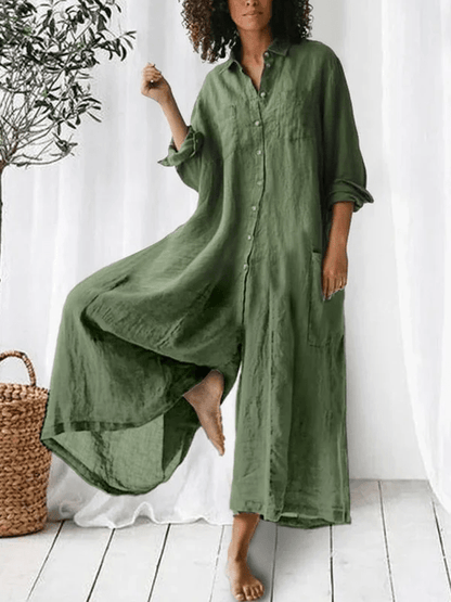 Bria | Luxe Wide-Leg Jumpsuit