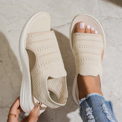 Nina™ Breathable Knit Platform Sandals